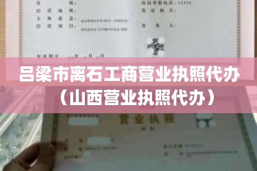 吕梁市离石工商营业执照代办（山西营业执照代办）