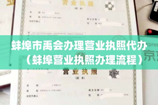 蚌埠市禹会办理营业执照代办（蚌埠营业执照办理流程）