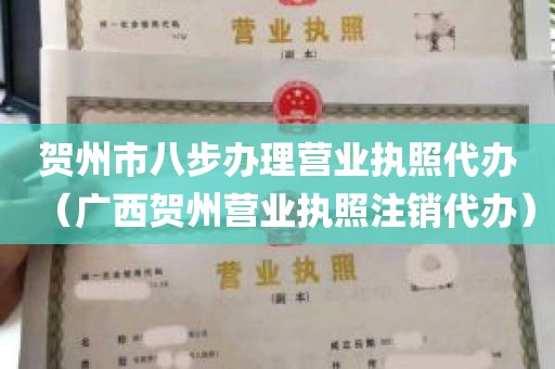 贺州市八步办理营业执照代办（广西贺州营业执照注销代办）