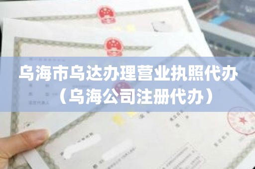 乌海市乌达办理营业执照代办（乌海公司注册代办）