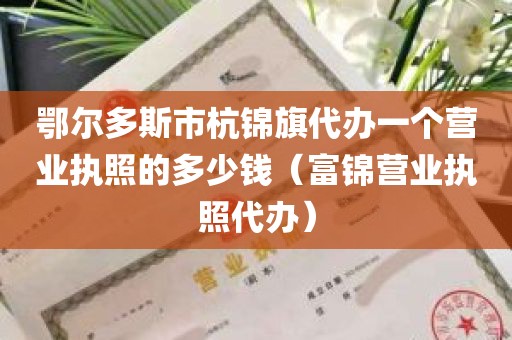 鄂尔多斯市杭锦旗代办一个营业执照的多少钱（富锦营业执照代办）