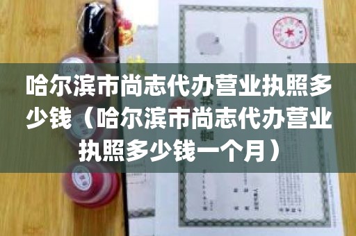 哈尔滨市尚志代办营业执照多少钱（哈尔滨市尚志代办营业执照多少钱一个月）