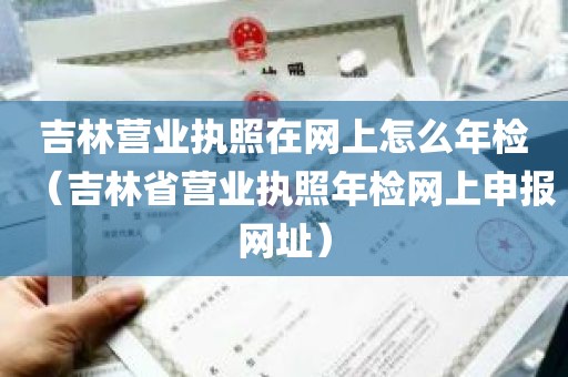 吉林营业执照在网上怎么年检（吉林省营业执照年检网上申报网址）