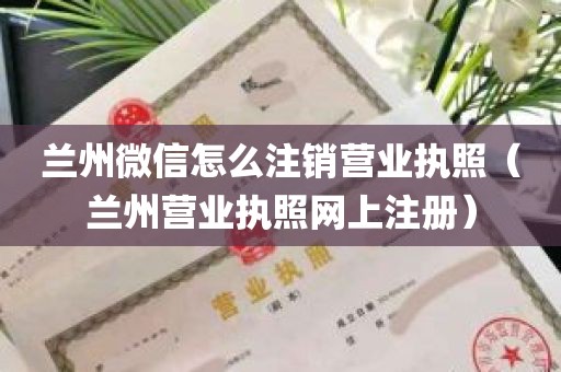 兰州微信怎么注销营业执照（兰州营业执照网上注册）