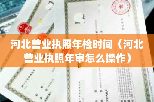 河北营业执照年检时间（河北营业执照年审怎么操作）