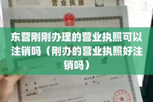 东营刚刚办理的营业执照可以注销吗（刚办的营业执照好注销吗）