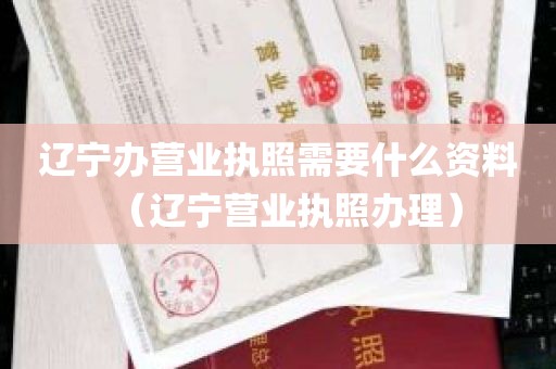 辽宁办营业执照需要什么资料（辽宁营业执照办理）