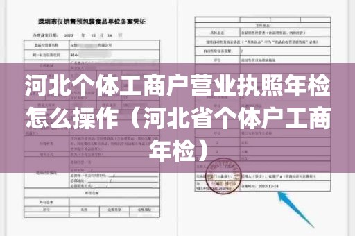 河北个体工商户营业执照年检怎么操作（河北省个体户工商年检）