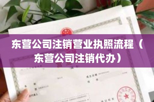 东营公司注销营业执照流程（东营公司注销代办）