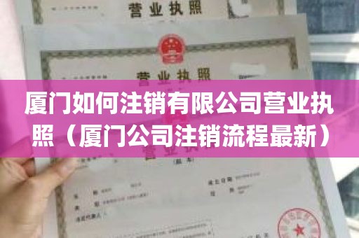 厦门如何注销有限公司营业执照（厦门公司注销流程最新）