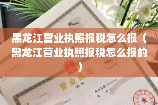 黑龙江营业执照报税怎么报（黑龙江营业执照报税怎么报的）