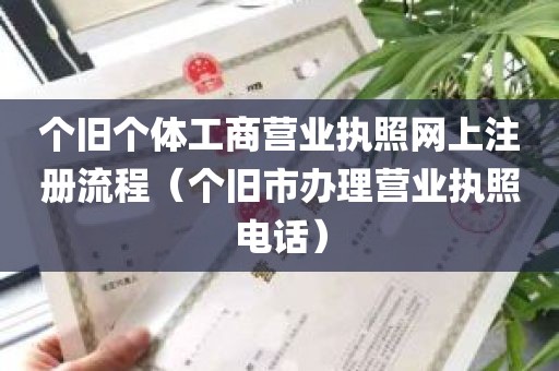 个旧个体工商营业执照网上注册流程（个旧市办理营业执照电话）