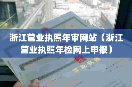 浙江营业执照年审网站（浙江营业执照年检网上申报）