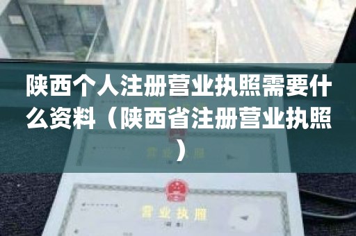 陕西个人注册营业执照需要什么资料（陕西省注册营业执照）