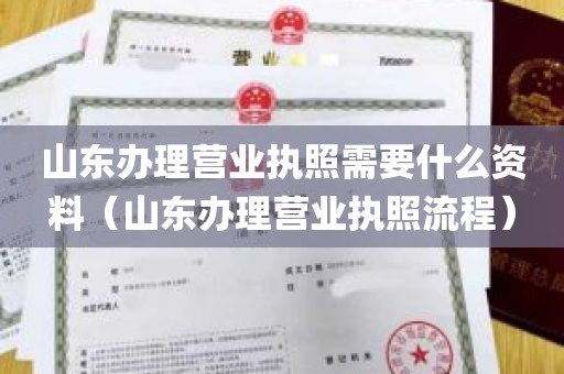 山东办理营业执照需要什么资料（山东办理营业执照流程）