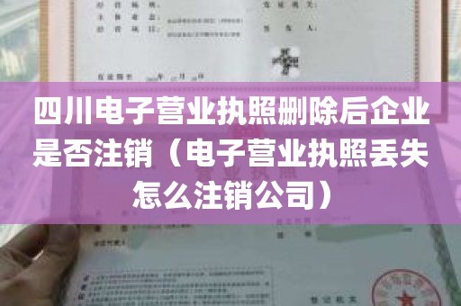 四川电子营业执照删除后企业是否注销（电子营业执照丢失怎么注销公司）