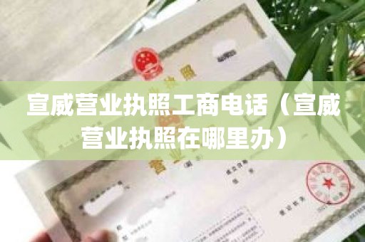 宣威营业执照工商电话（宣威营业执照在哪里办）