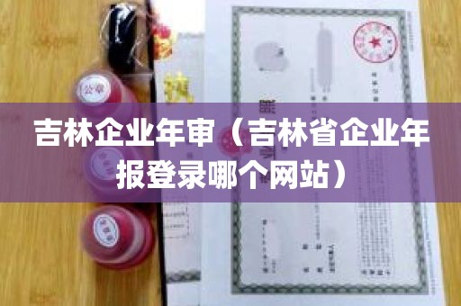 吉林企业年审（吉林省企业年报登录哪个网站）