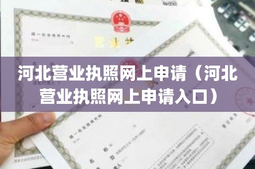 河北营业执照网上申请（河北营业执照网上申请入口）