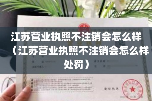 江苏营业执照不注销会怎么样（江苏营业执照不注销会怎么样处罚）