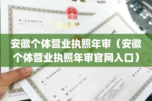 安徽个体营业执照年审（安徽个体营业执照年审官网入口）