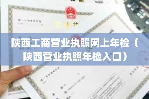 陕西工商营业执照网上年检（陕西营业执照年检入口）